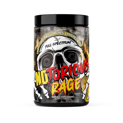 Full Spectrum Supplements N.O.TORIOUS Rage Pre-Workout (US Import)