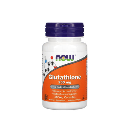 NOW Foods Glutathione 250mg 60 Veg Capsules