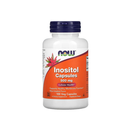 NOW Foods Inositol Capsules 50mg 100 Veg Capsules