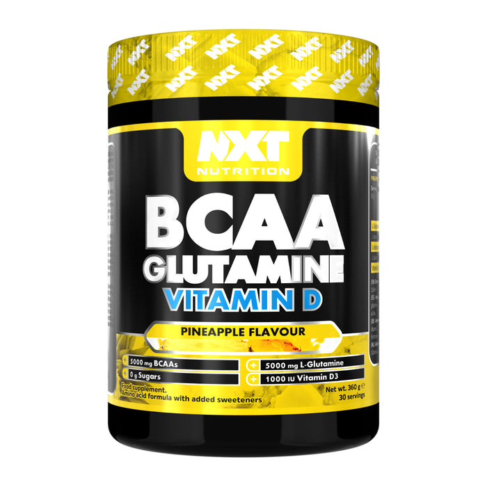 NXT Nutrition BCAA Glutamine & Vitamin D 30 Servings