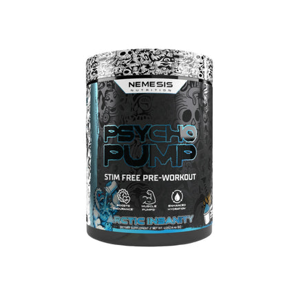 Nemesis Nutrition Psycho Pump Stim Free Pre-Workout (US Import)