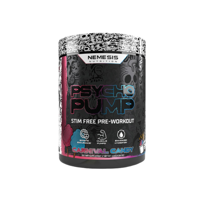 Nemesis Nutrition Psycho Pump Stim Free Pre-Workout (US Import)