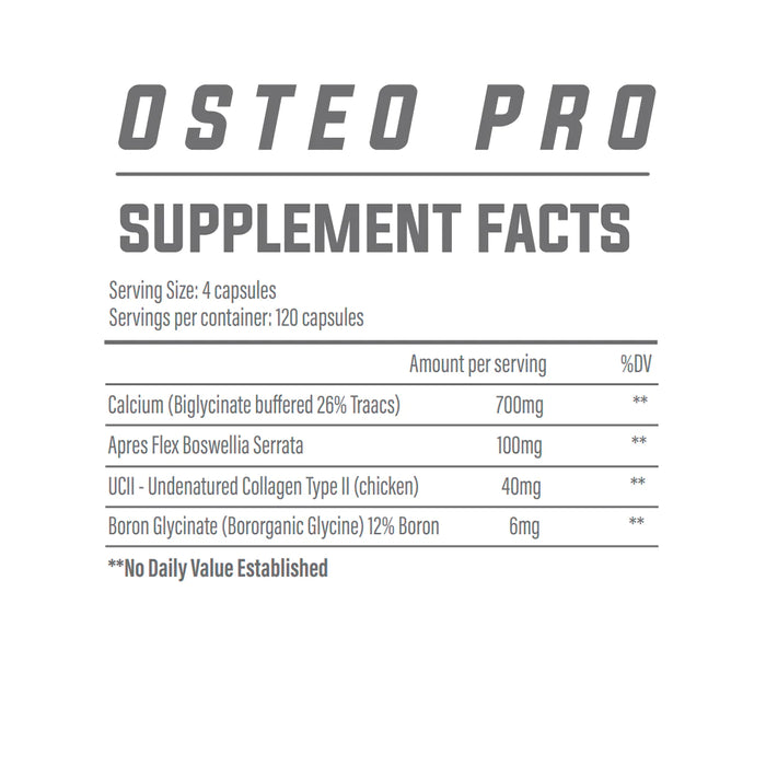 Trained By JP Osteopro 120 Capsules