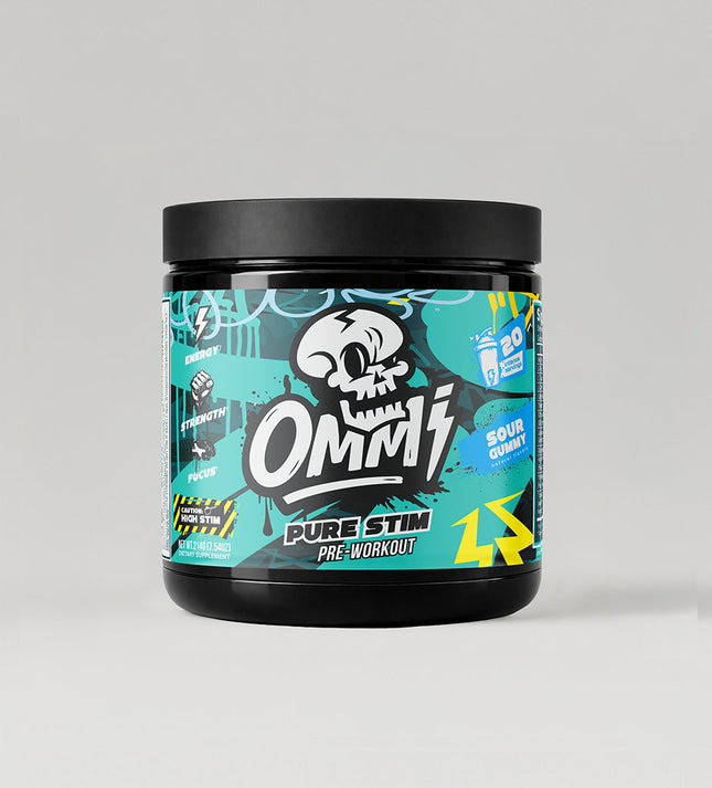 OMMI PURE STIM– High-Stimulant Pre-Workout (US Import)