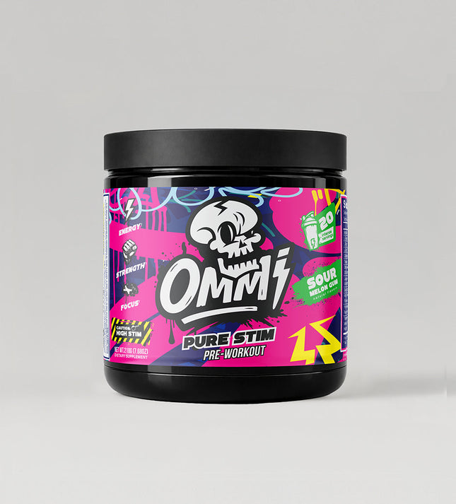 OMMI PURE STIM– High-Stimulant Pre-Workout (US Import)