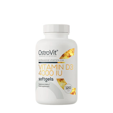 OstroVit Vitamin D3 4000 IU 120 Caps