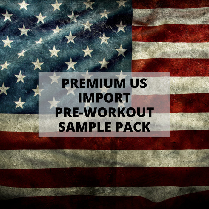 SAMPLE-BP: Pre-Workout (US) Sample Pack