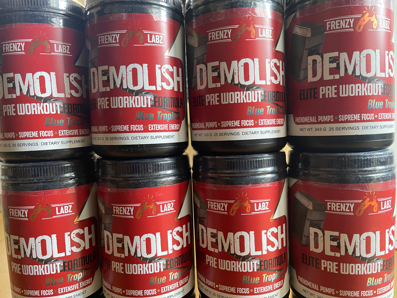 SAMPLEDM Krato Supps CERBERUS PRE Elite Stim Junky PreWorkout — Gym