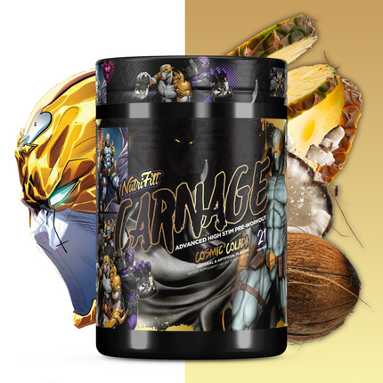 NutriFitt Carnage High Stim Pre-Workout (US Import)