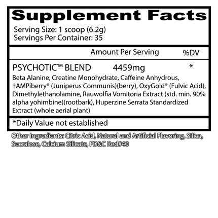 Insane Labz Psychotic (US Import)