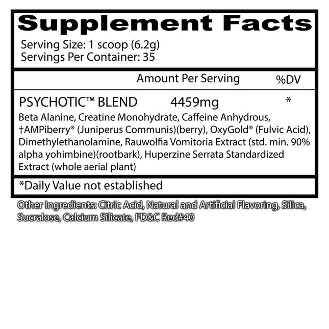 Insane Labz Psychotic (US Import)