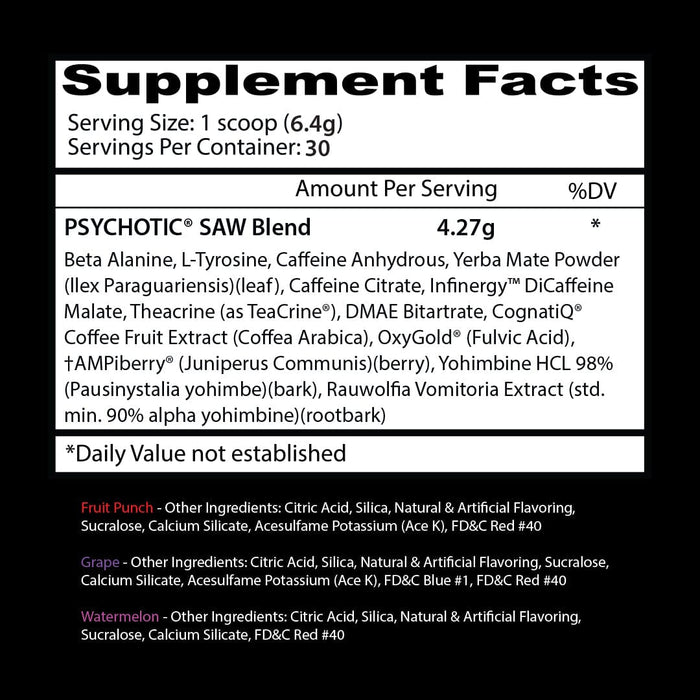 Insane Labz Psychotic SAW 30 servings (US Import)