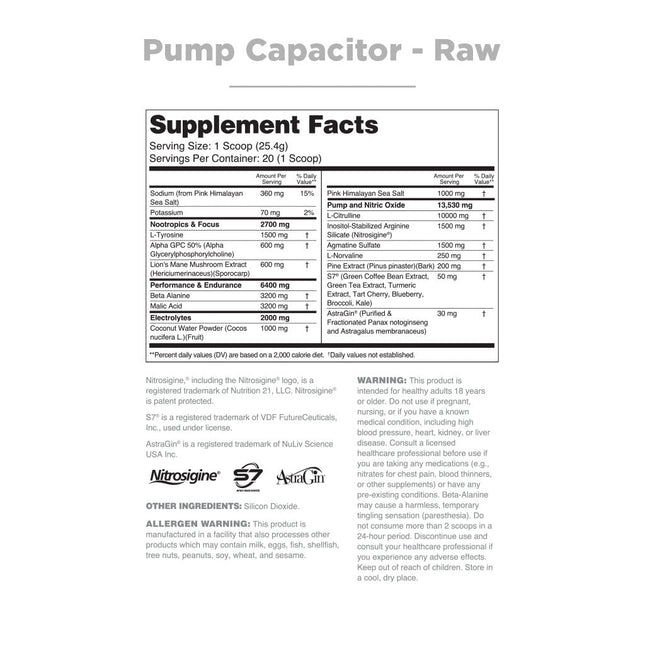 Nutrithority Pump Capacitor (US Import)