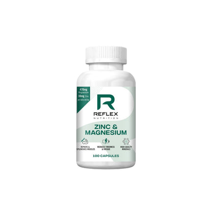 Reflex Nutrition Zinc & Magnesium 100 caps