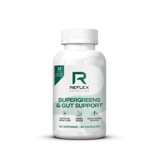 Reflex Supergreens & Gut Support 90 Capsules