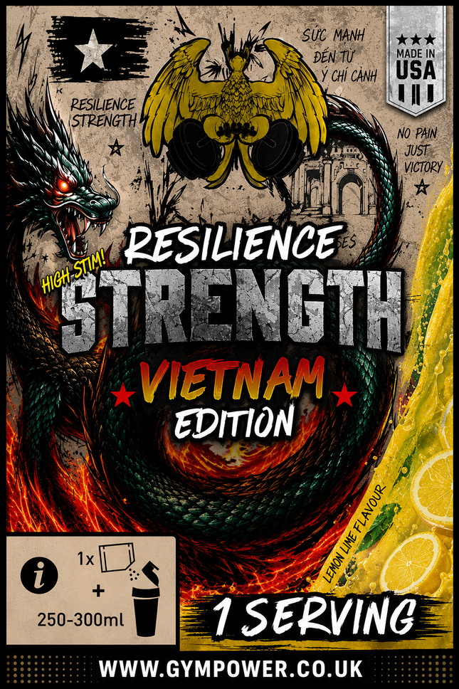 SAMPLE-US: Resilience Strength Vietnam Edition Pre-Workout (Single Serving)