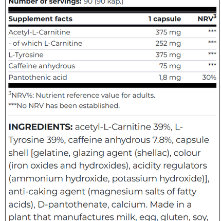 SciTec Nutrition Mental Focus 90 Caps