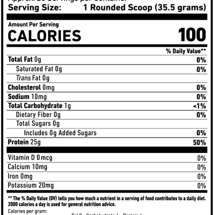 GHOST® Whey Clear Protein Isolate 20 Servings