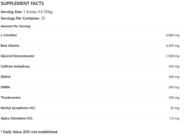 Frenzy Labz Demolish Pre-Workout (US Import)