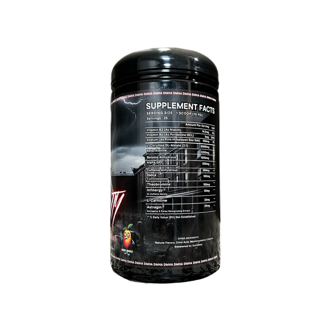 Steel Asylum Insanity v2 Pre-Workout (US Import)