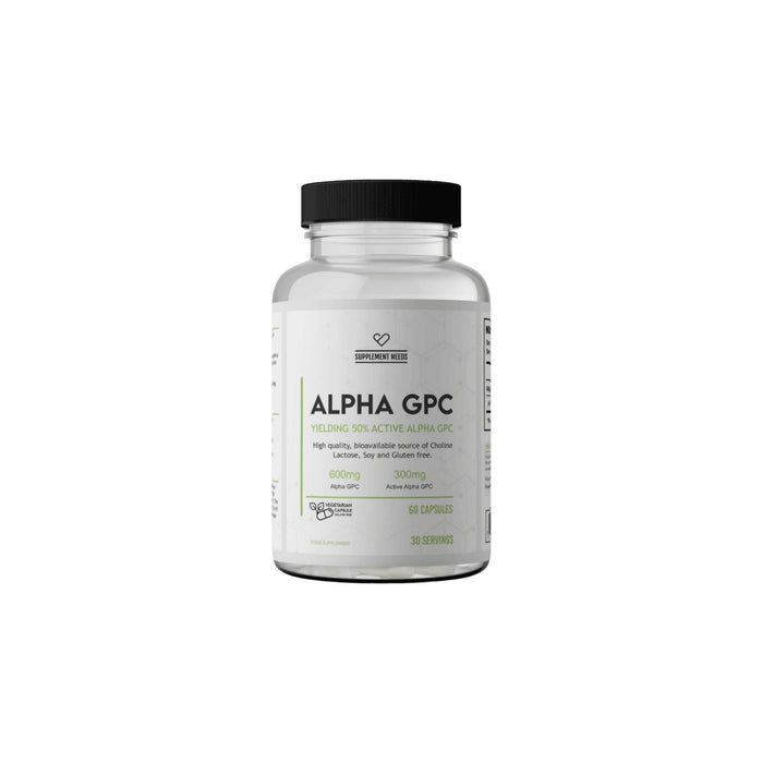 Supplement Needs Alpha GPC 30 Servings