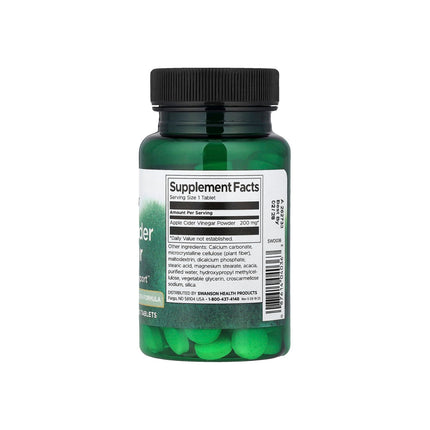 Swanson Apple Cider Vinegar 200mg 120 Tablets