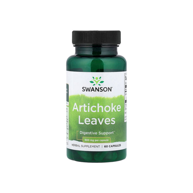 Swanson Artichoke Leaves 500mg 60 Capsules