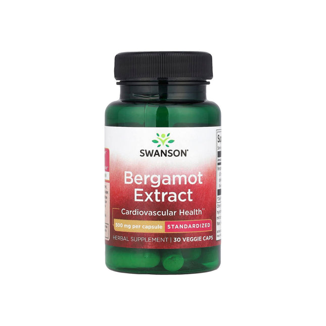 Swanson Bergamot Extract 500mg 30 Veggie Caps