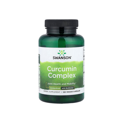 Swanson Curcumin Complex Standardized With BioPerine® 120 Veggie Capsules