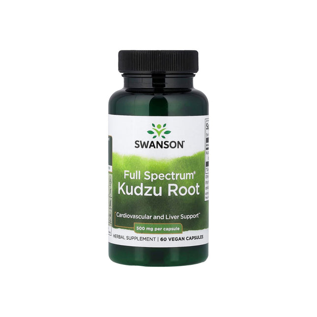 Swanson Full Spectrum® Kudzu Root 500mg 60 Vegan Capsules