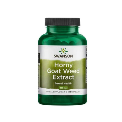Swanson Horny Goat Weed Extract 500mg 120 Capsules