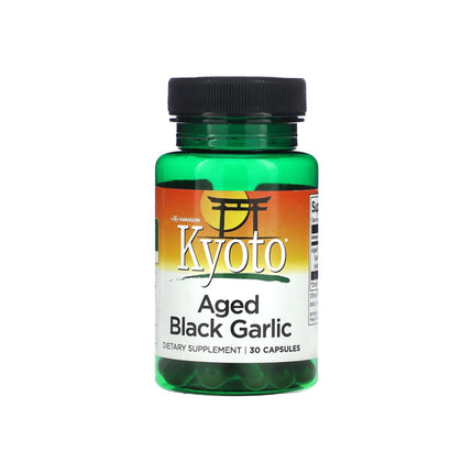 Swanson Kyoto Aged Black Garlic 30 Capsules (650 mg per Capsule)