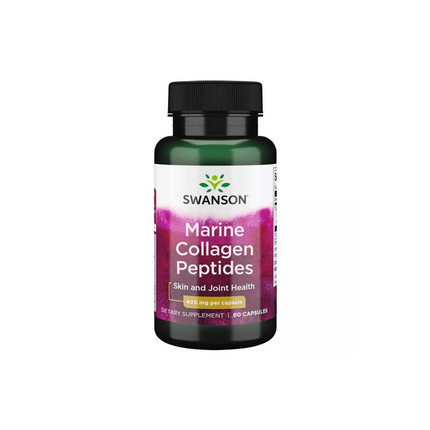 Swanson Marine Collagen Peptides 400mg 60 Capsules