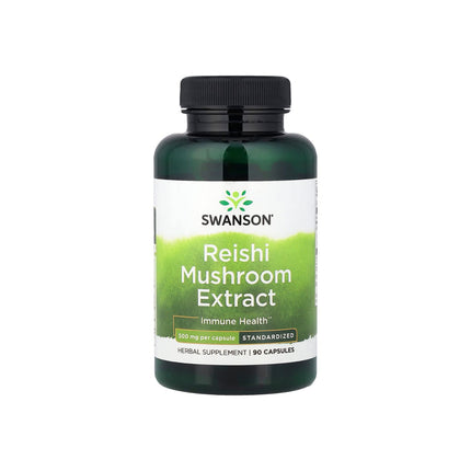 Swanson Reishi Mushroom Extract 500mg 90 Capsules