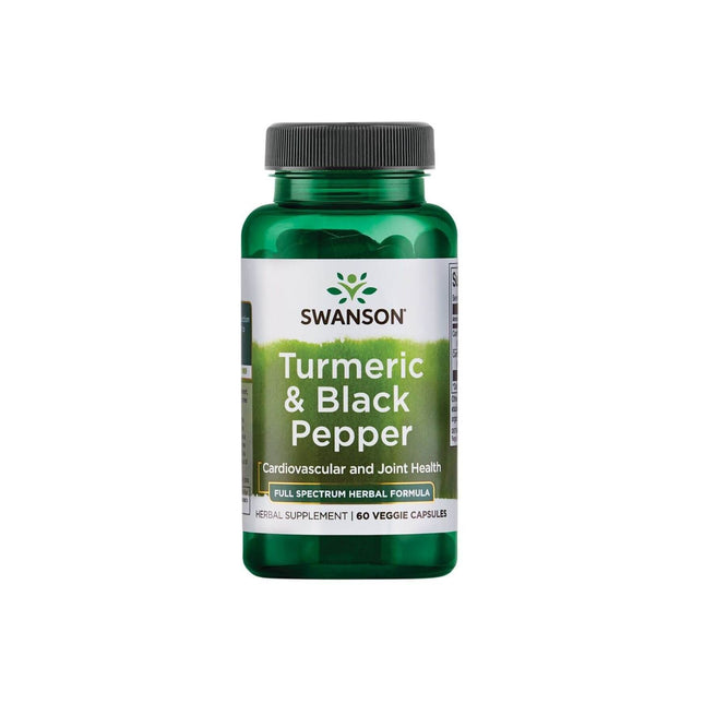 Swanson Turmeric & Black Pepper 60 Capsules