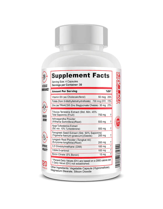 Panda Supps TEST - Testosterone Booster (US Import)