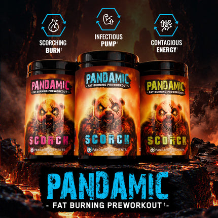 Panda Supplements Pandamic SCORCH Pre (US Import)