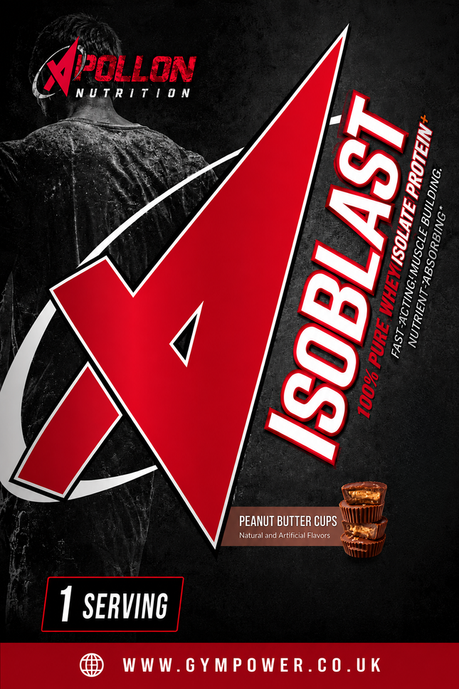 SAMPLE: Apollon Nutrition Isoblast - 100% Pure Whey Isolate Protein (Single Serving)