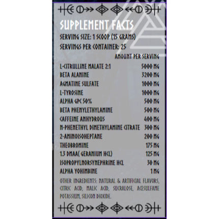Viking Labz Odin High-Stim Pre-Workout