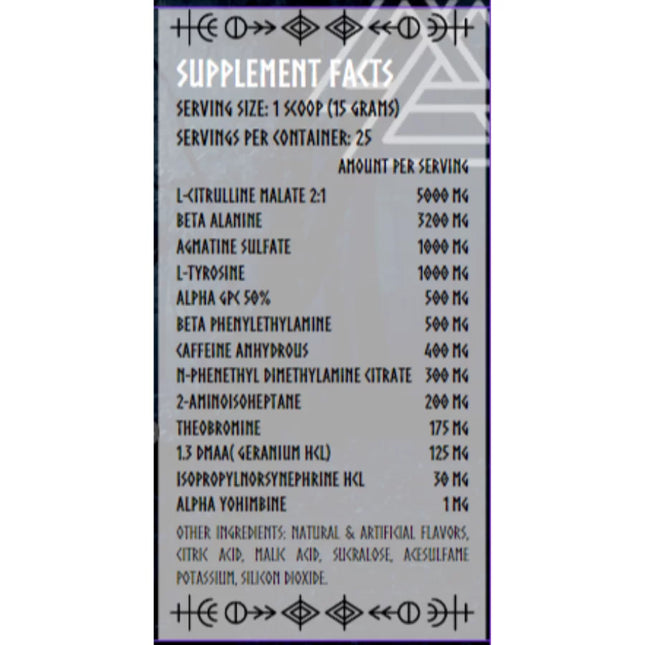 Viking Labz Odin High-Stim Pre-Workout