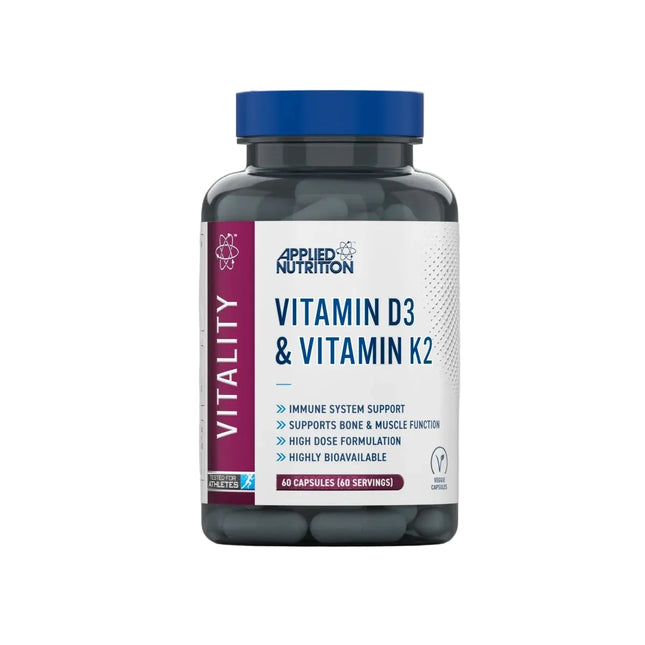 Applied Nutrition Vitamin D3 & K2 60 Caps