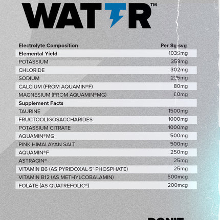 HR Labs WATTR™ Electrolyte Loaded Hydration
