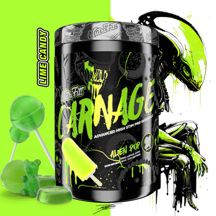 NutriFitt Carnage High Stim Pre-Workout (US Import)