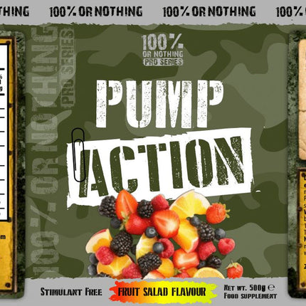 100% or Nothing Pro Series PUMP ACTION 500g