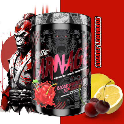 NutriFitt Carnage High Stim Pre-Workout (US Import)