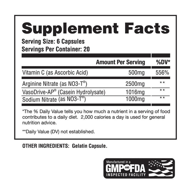 Apollon Nutrition Bloody Hell Pump Capsules