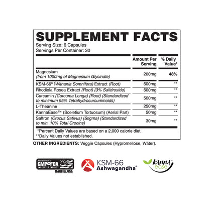 Apollon Nutrition Chill Pills - Stress Relief Formula