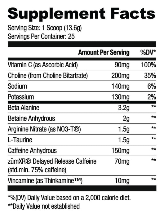 RYSE Element Pre-Workout 25 Servings (US Import)