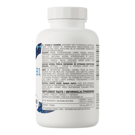 OstroVit Vitamin B1 Thiamine 60 capsules