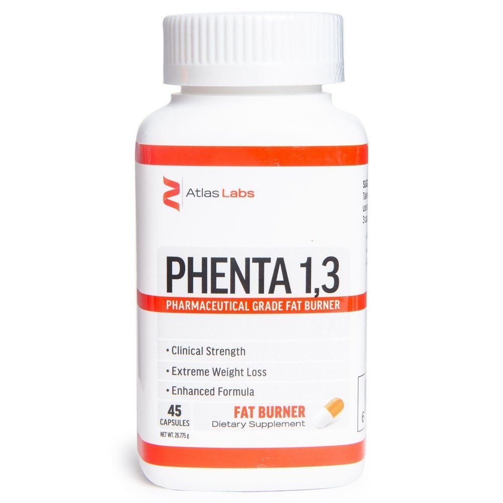 Atlas Labs Phenta 1 3 Fat Burner US Import BBE May 2025 Gym